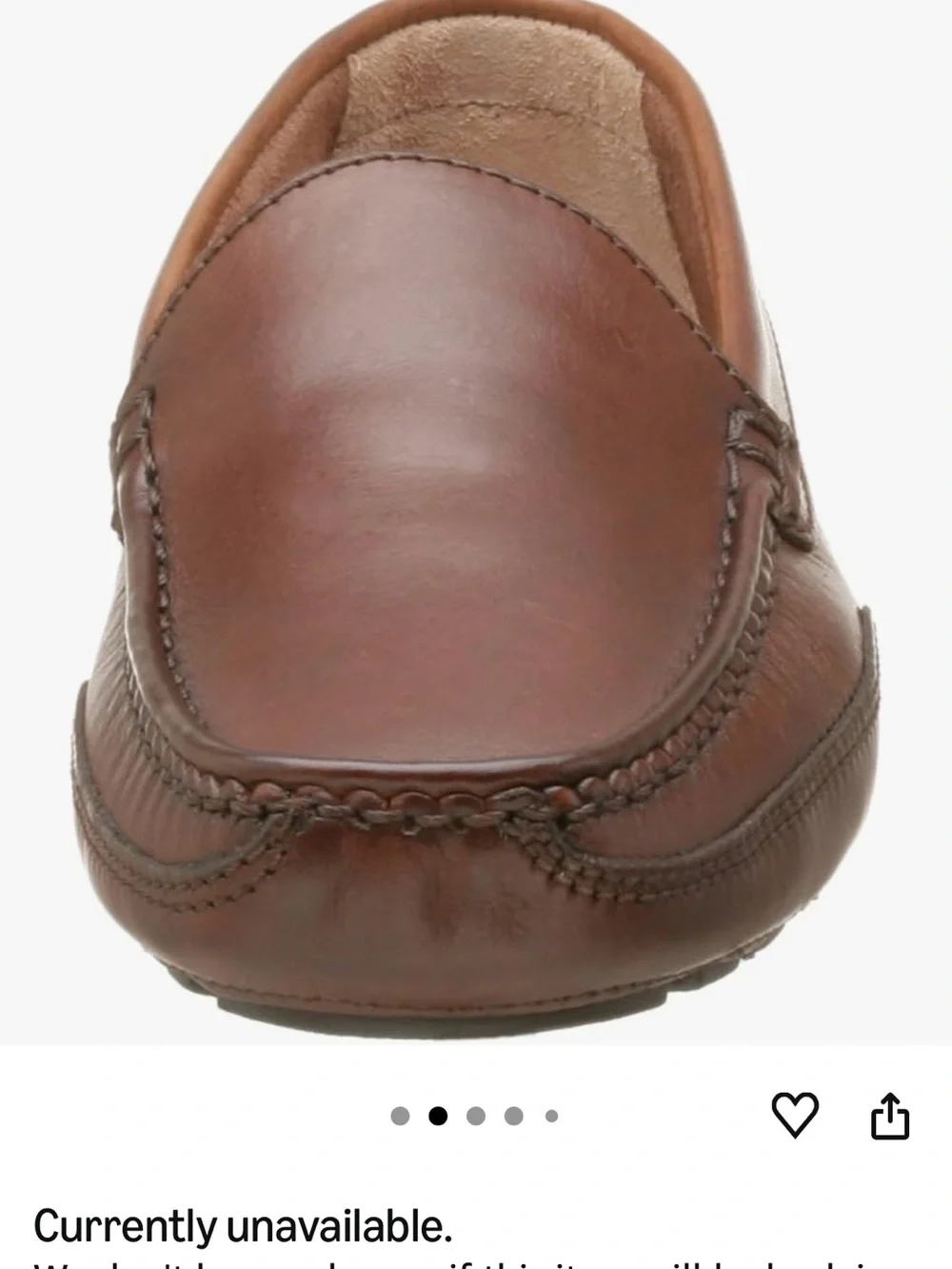Giorgio Brutini Men's Brown Leather Slip-On Loafers